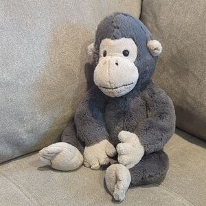 RARE RETIRED Jellycat Gregory Gorilla, Excellent Condition